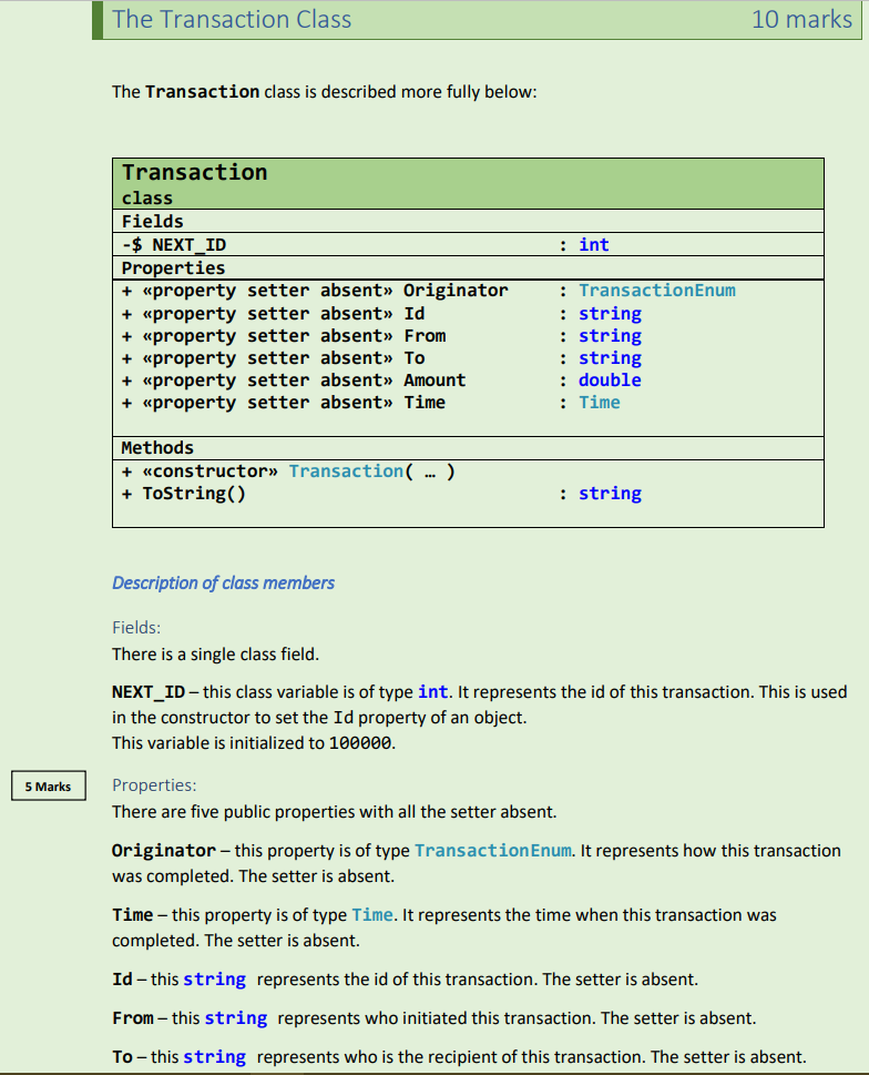 end of this document. You must match the format of the output