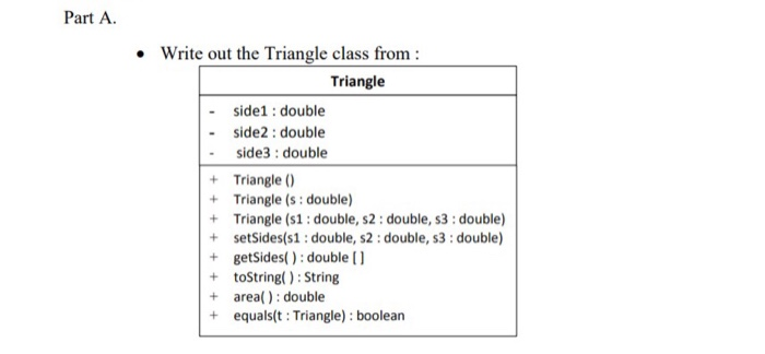 Using java language for this assignment. Please only show the test class