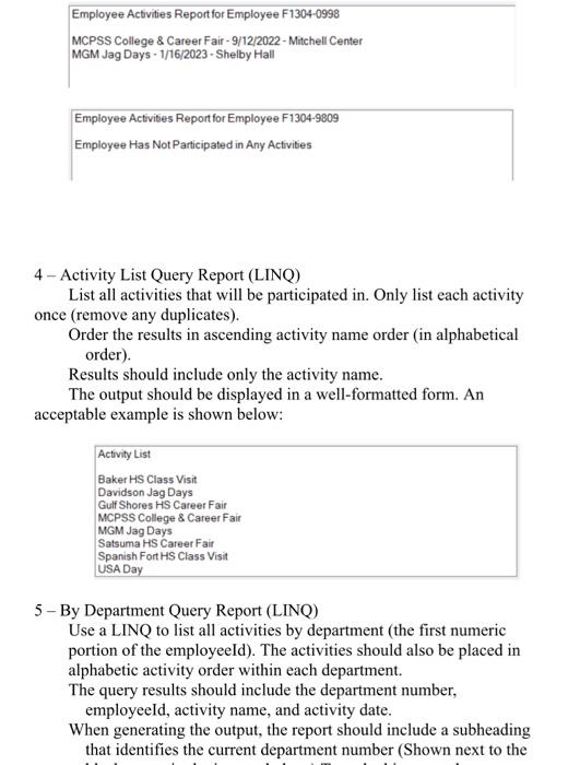 F (faculty), A (administration) - Next 4 numbers - Identify the department