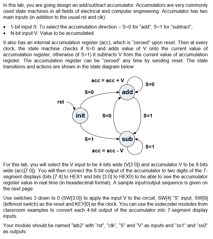 Plz need help using Quartus program In this lab, you are