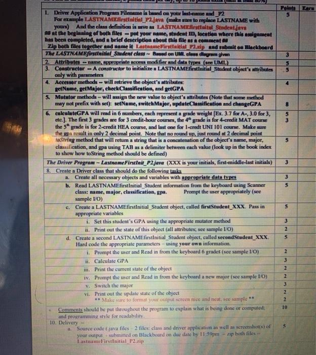 create a program using these steps Plata 3 5 5 4 8