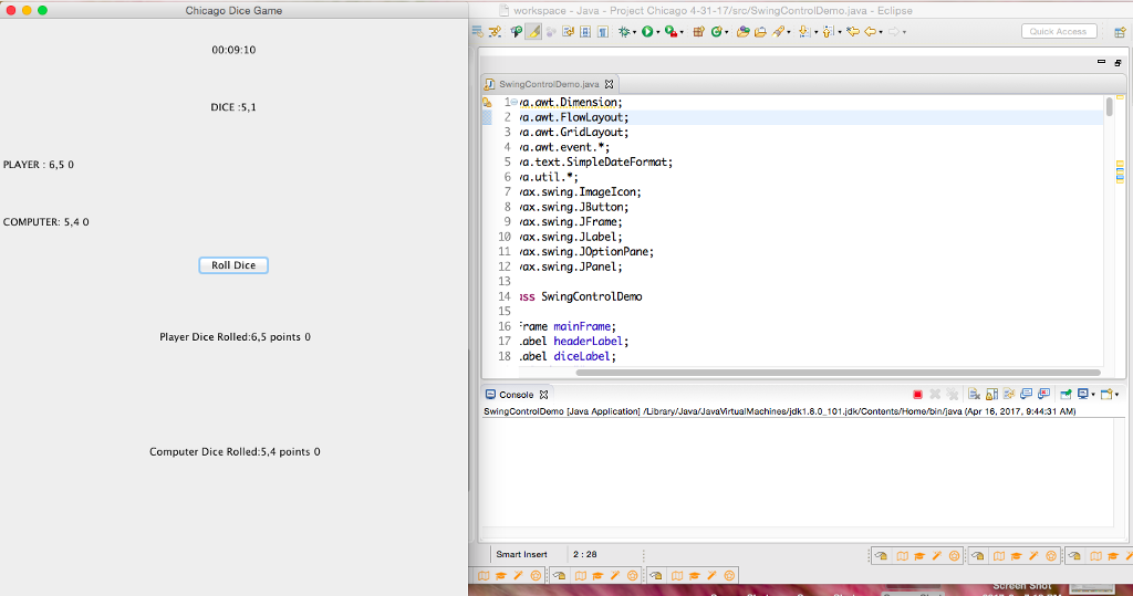 import java.text.SimpleDateFormat; import java.util.*; import javax.swing.ImageIcon; import javax.swing.JButton; import javax.swing.JFrame; import javax.swing.JLabel;