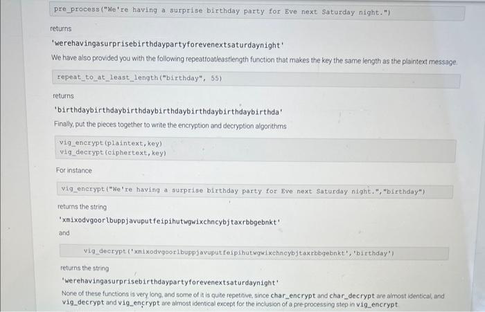 the 16 th century This is an exercise in string manipulation. Alice