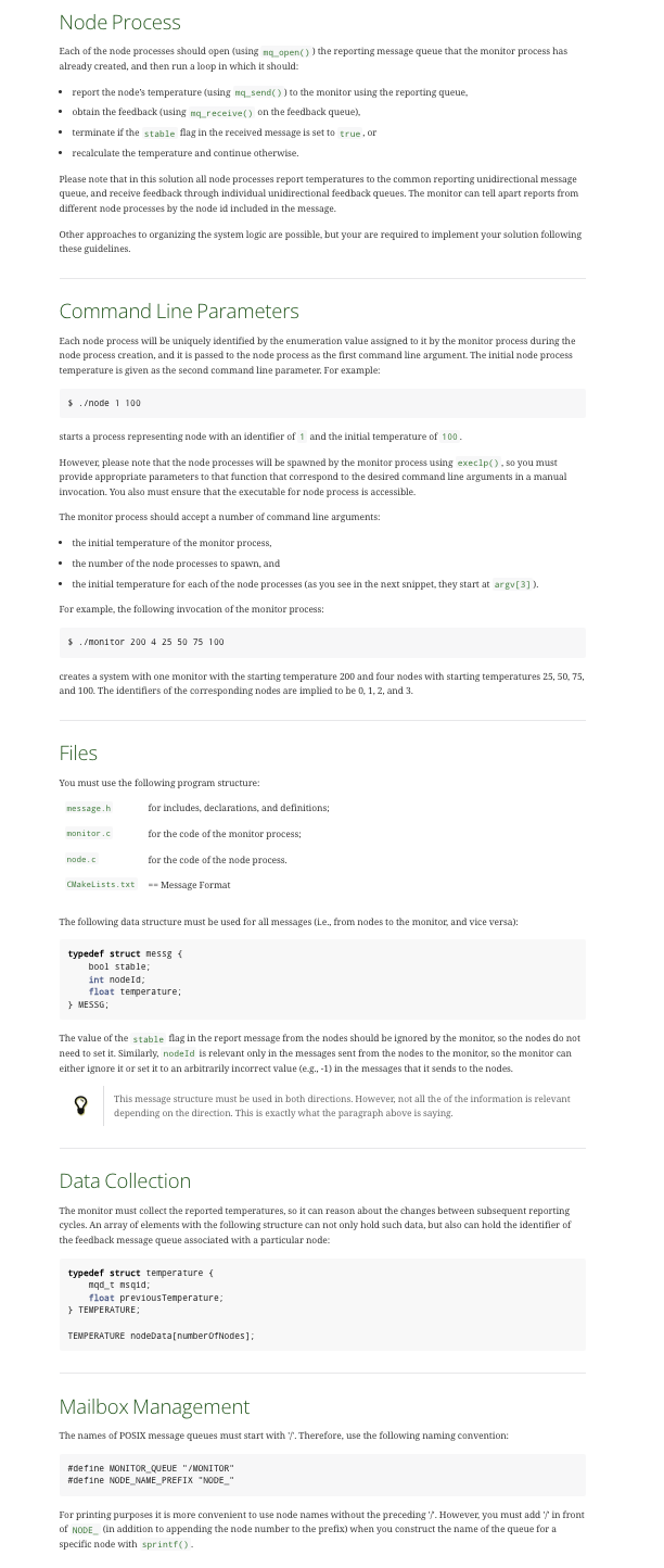  Develop a dynamic distributed system as a network consisting of some