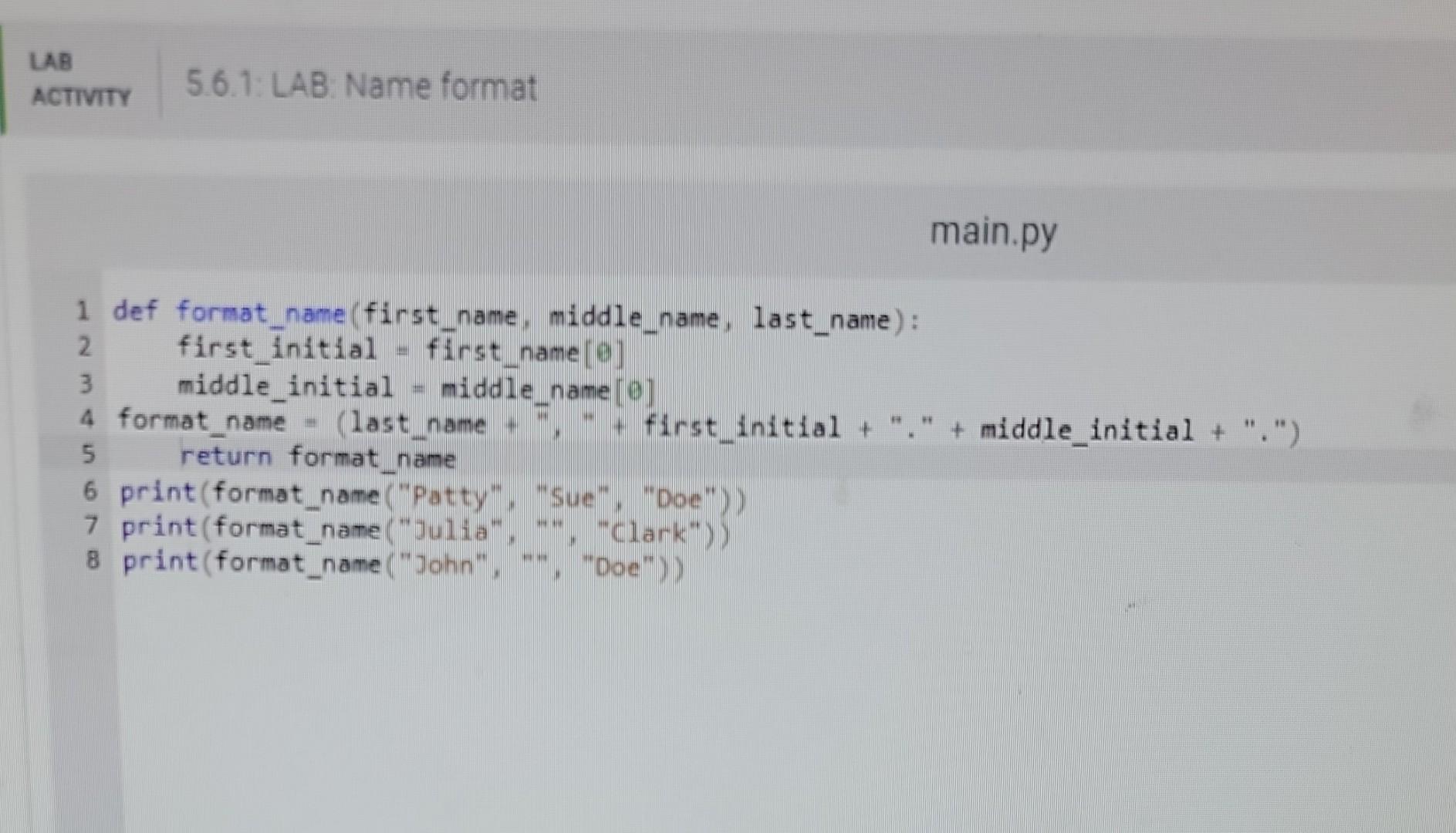 Here is the code I used. Many documents use a specific format