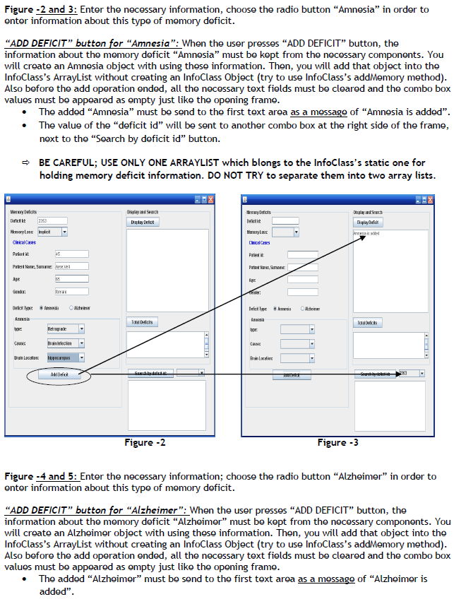code you wrote (create comment lines. (explain methods) This project needs to