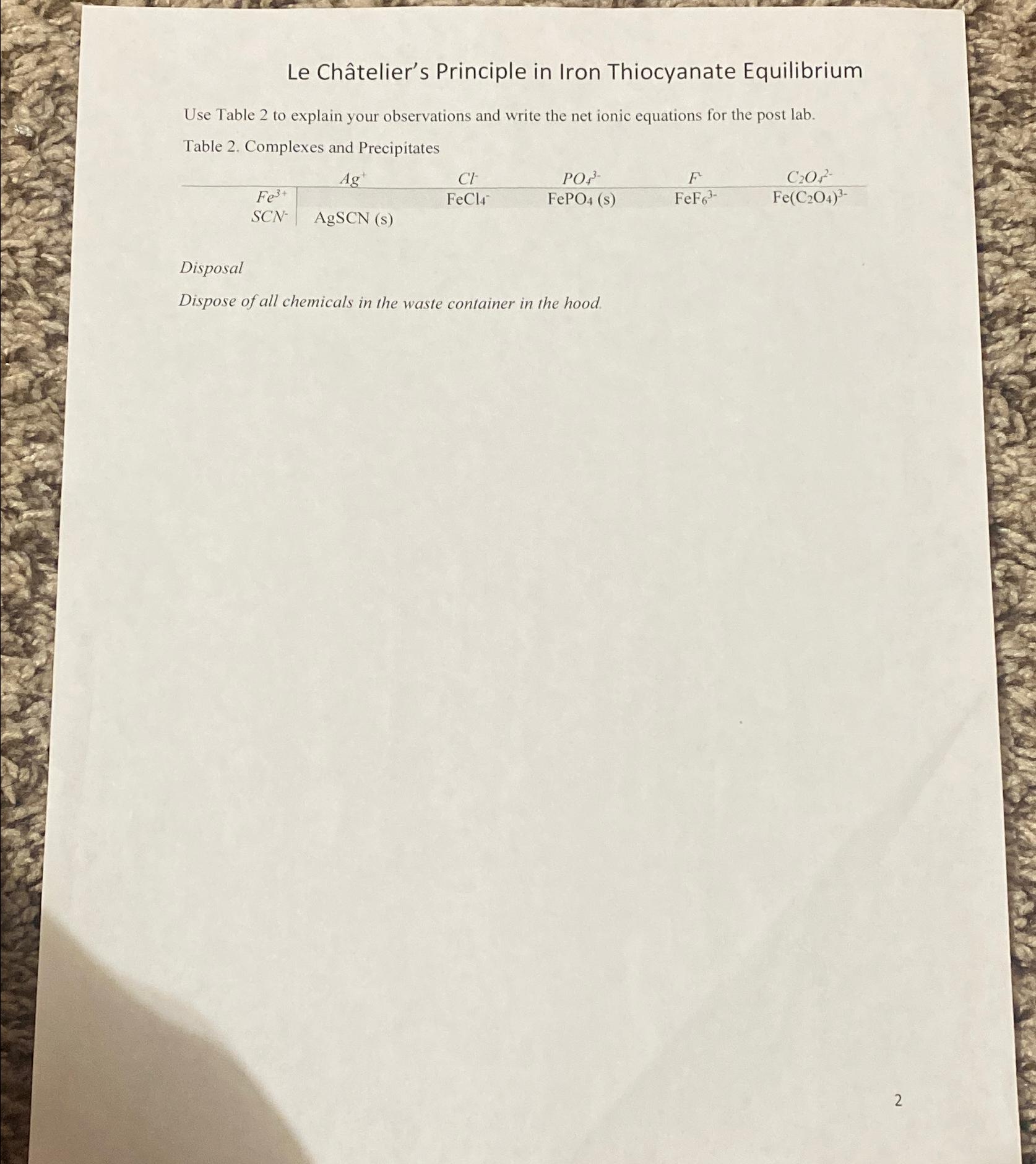  INTRODUCTIONChemical equilibrium represents a balance between the forward and reverse reactions.