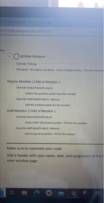 center list box. When a member is selected, their transaction history should