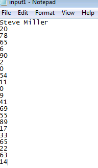 control variable //variable to store the new number //variable to store the