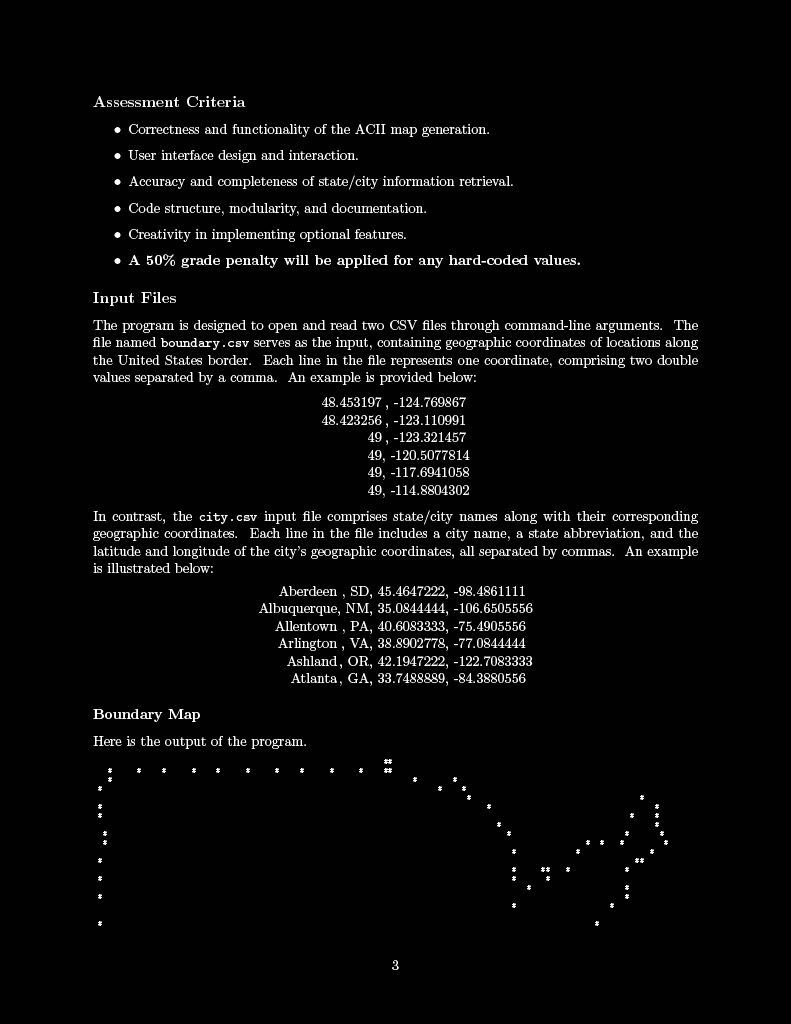  Background This assignment aims to challenge students to work with basic