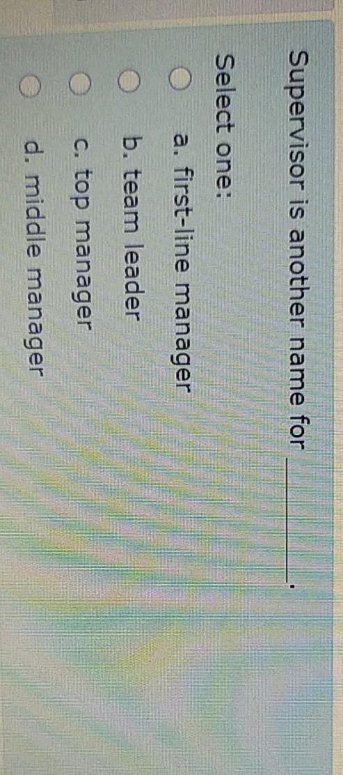 with her team members the information she received at this morning's production