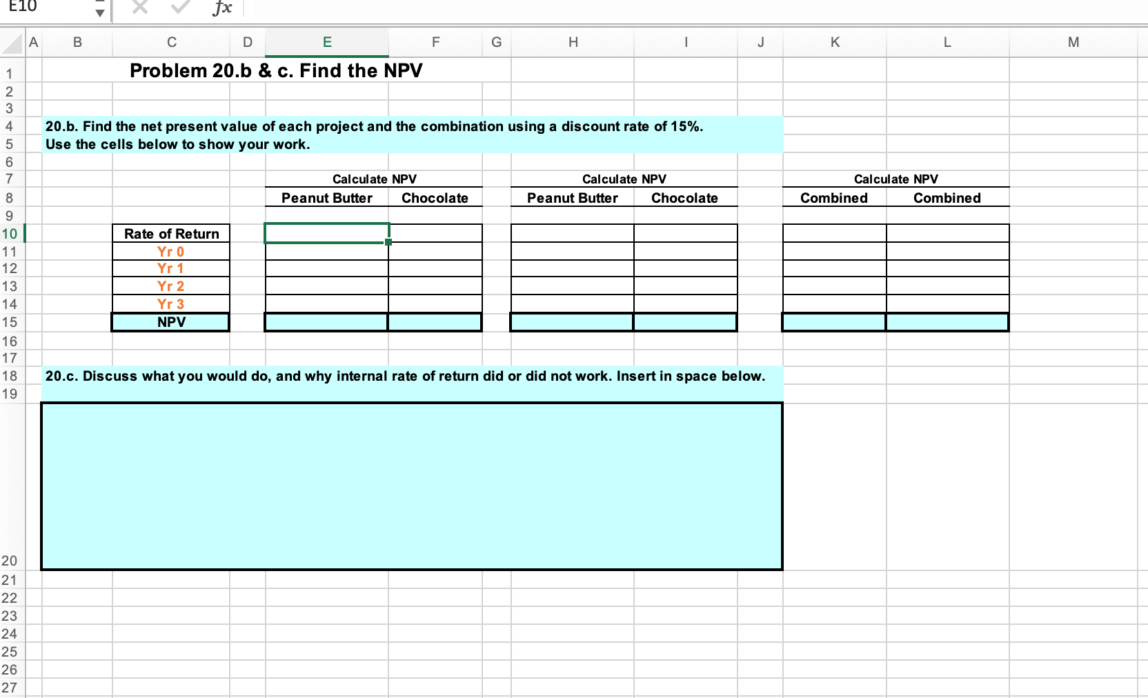 you must approve or reject projects based upon the company's traditional capital