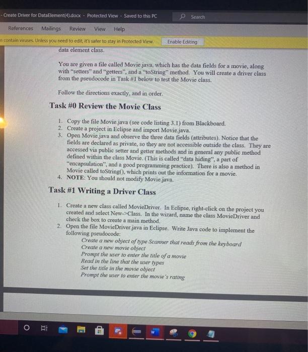 PC O Search References Mailings Review View Help contain viruses. Unless you