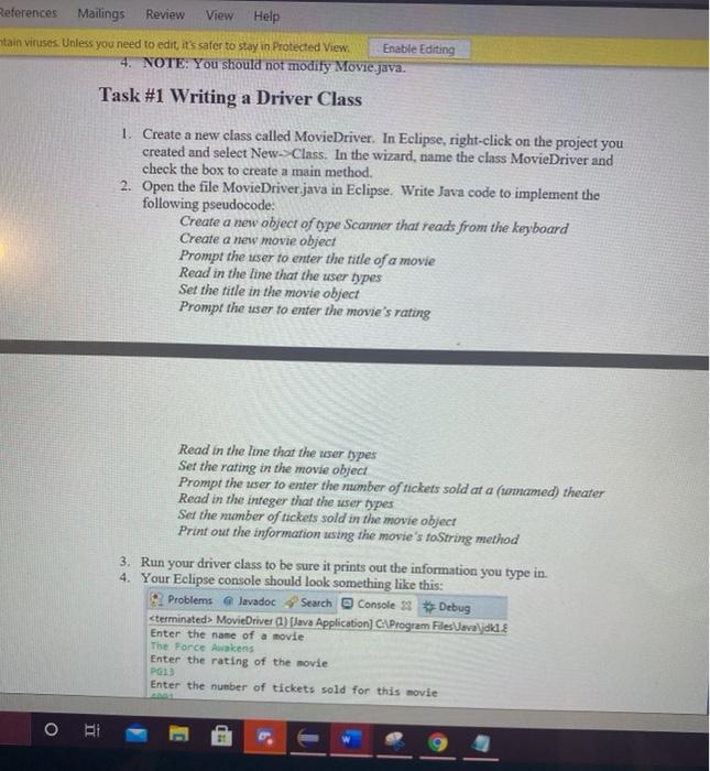 need to edit, it's safer to stay in Protected View, Enable Editing