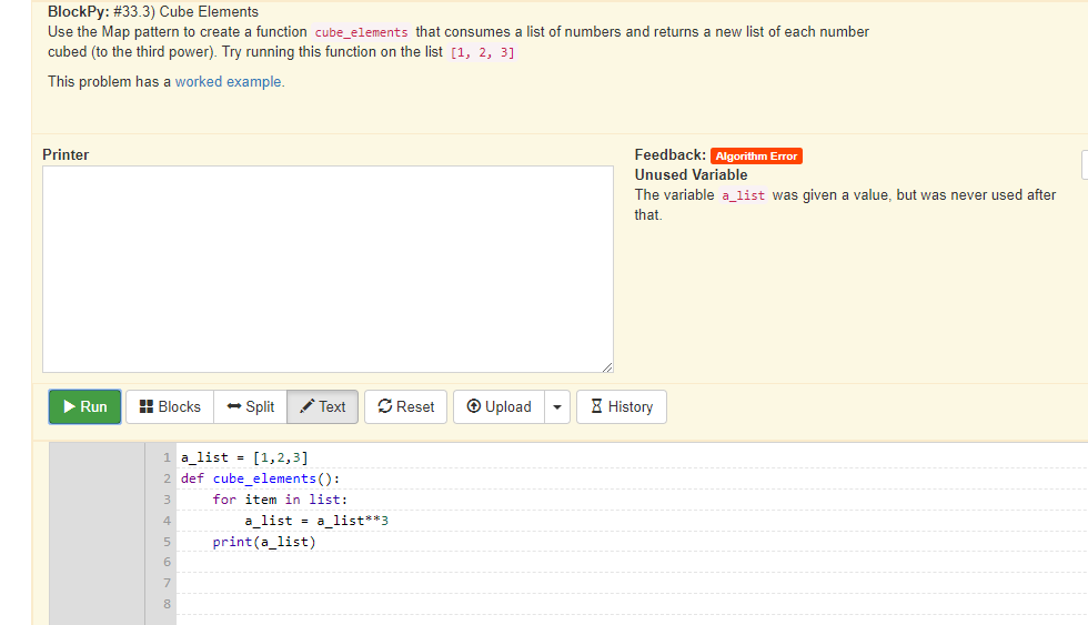  Any Idea on how to fix my code so this works?