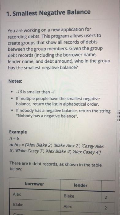 because Alex is a borrower in them. The second and third entries