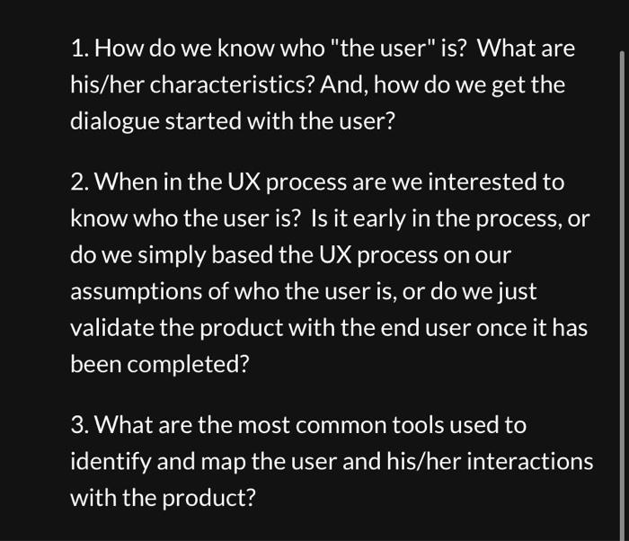 additional suggested reading and videos, please answer the following three questions in