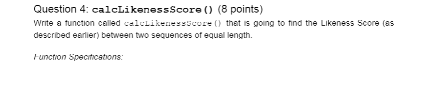  The question is stated above. Below is the supporting information. Question