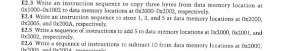  Please help with problem 2.3 using the atmel studio interface and