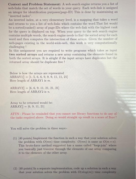  Please write comments and test codes Context and Problem Statement: A