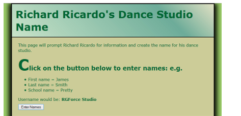 question 3 files in subfolder lastname_firstname_assignment3\q3\. Create a web page that allows