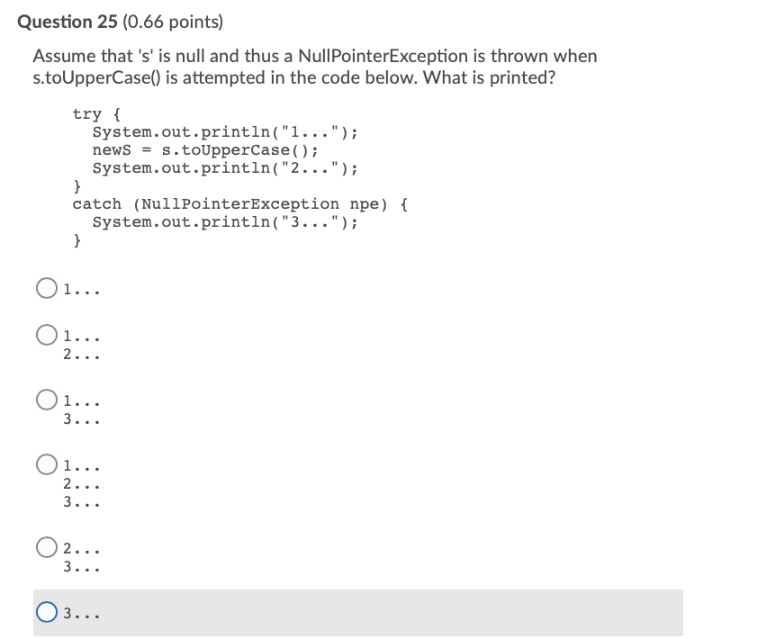 exception might be thrown by the flip method of the class java.util.BitSet?