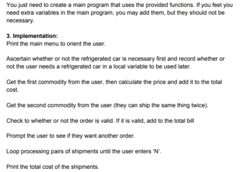 shortcuts so if you could keep it very basic it would be