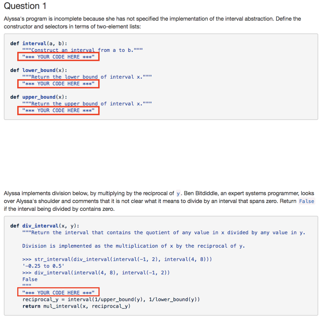 a classic problem from Structure and Interpretation of Computer Programs, Section 2.1.4