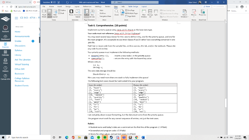  task6 java lang Own Autose) wob Lab ArrayLists and Trees -