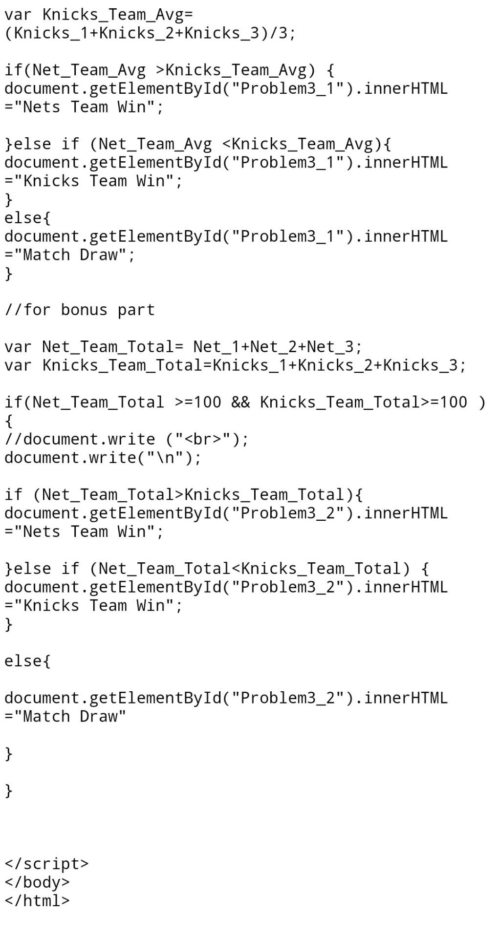 'pasta' if meal is dinner, otherwise print 'no food' B1: Improve the
