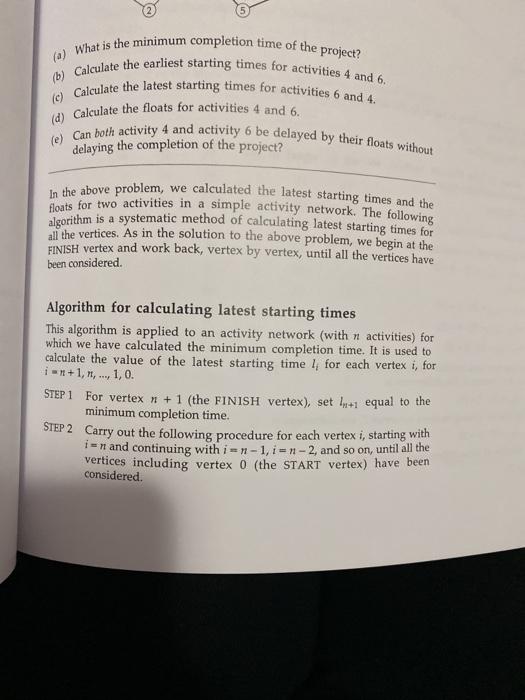 time of the extended project with two workers? Give reasons for your