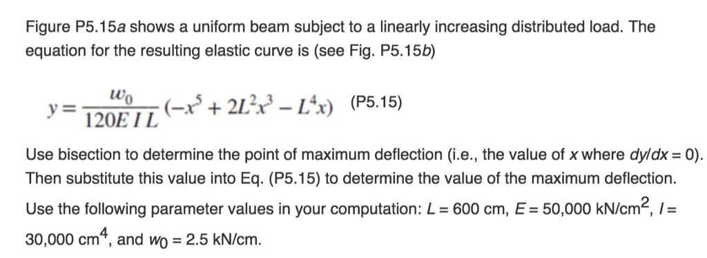 use bisection in matlab to solve this problem. "applied numerical methods with