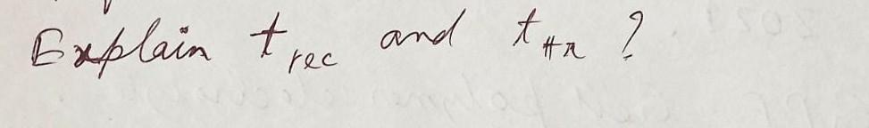 about renewable energy Explain trec and tAr