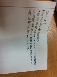 PLEASE DO IT ASAP IN MICROSOFT EXCEL VBA Task nr. 1