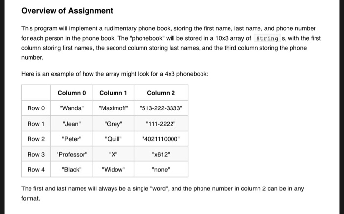 This is Java program . Any hints or help would be