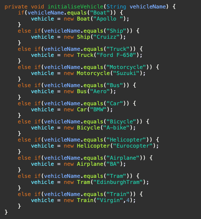 How do I refactor this: That is in this class: private void