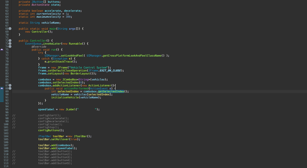if(vehicleName.equals("Ship")) { vehicle = new Ship("Cruizz"); } else if(vehicleName.equals("Truck")) { vehicle =