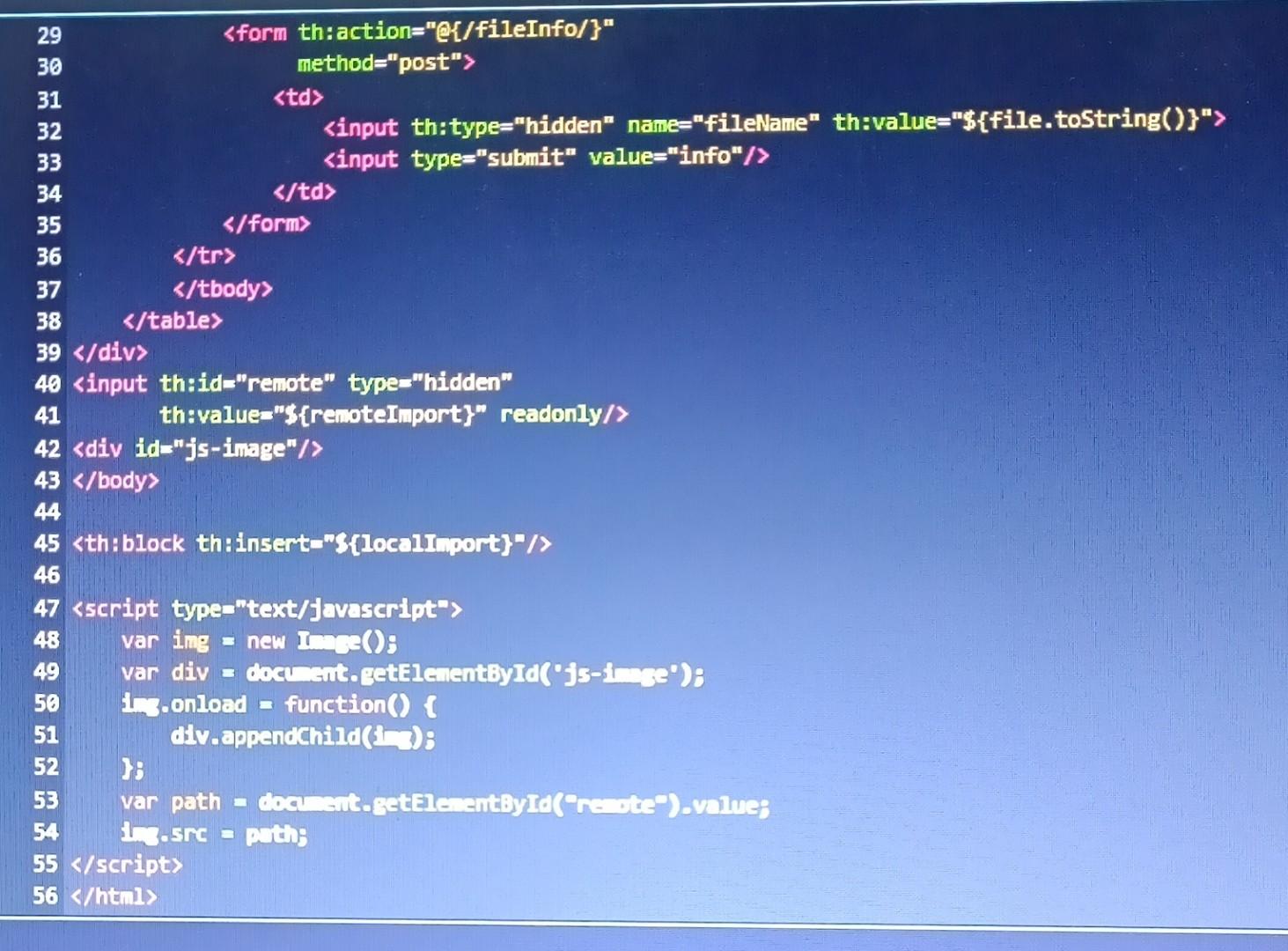  type of vulnerability present in the code below option 1 2html