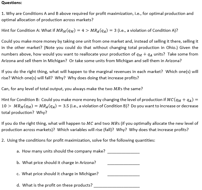 in Michigan and Arizona). Thus, rather than just find the q that