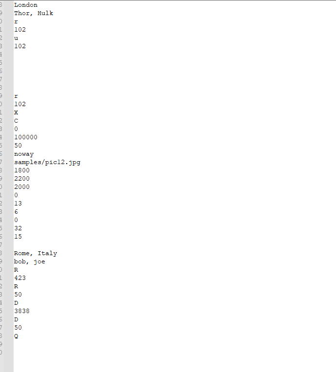to create, read, update, and delete these photo items. The assignment requires