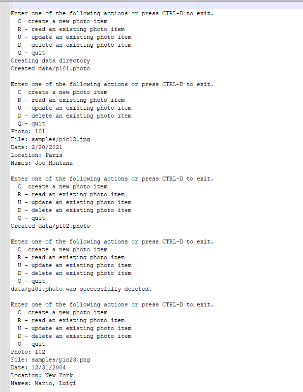 only the utilities used so far in the lecture notes. Further, you