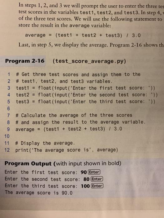 (Page 58) Programming Problems For the programming Problems: You must submit an