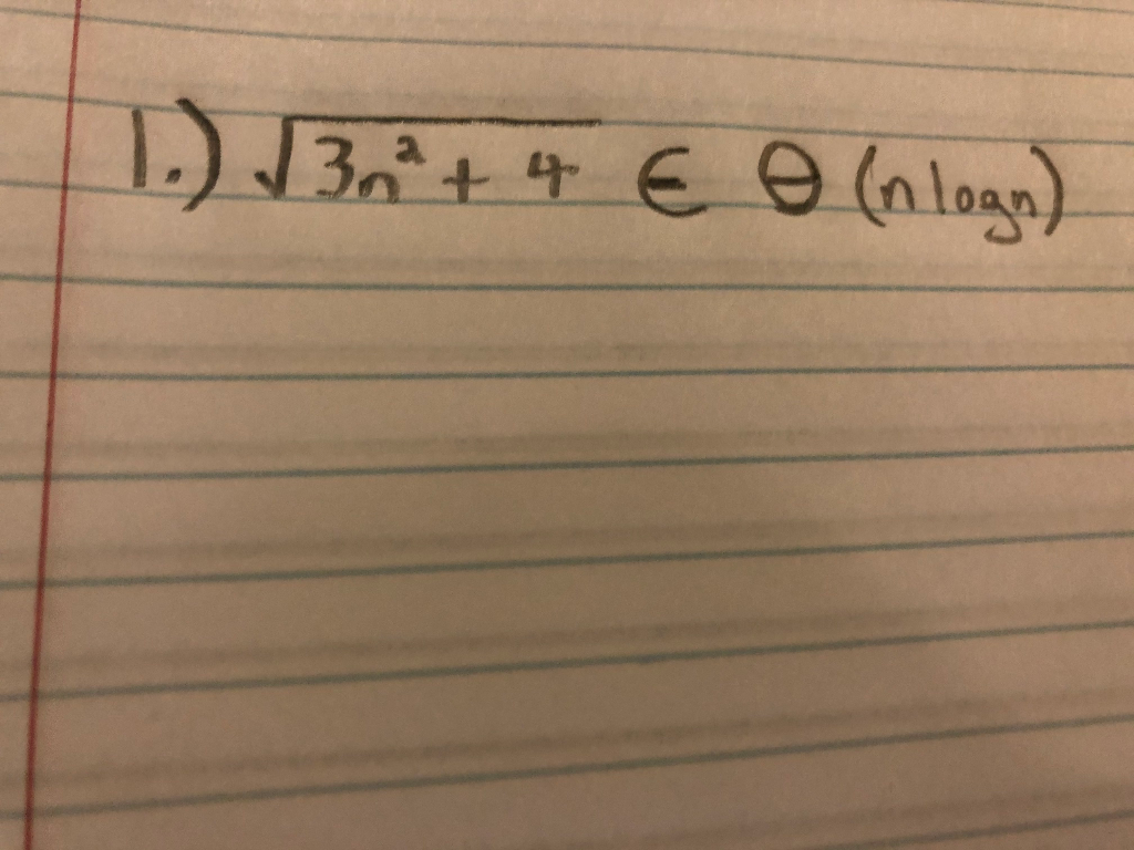 Prove or Disprove using Limits. If proven by limits, prove directly from
