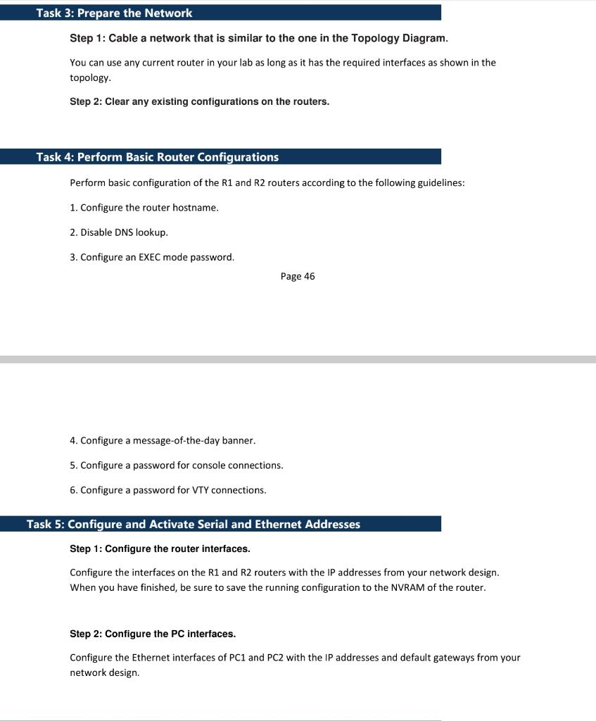 lab activity, you will design and apply an IP addressing scheme for