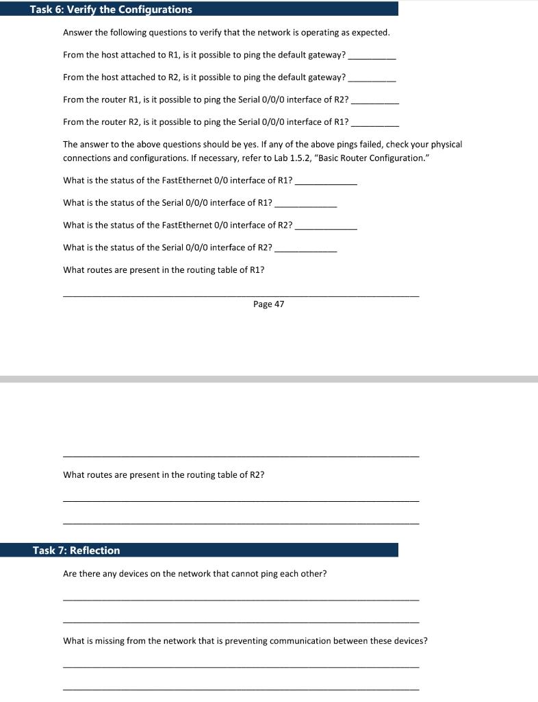 the topology shown in the Topology Diagram. You will be given one