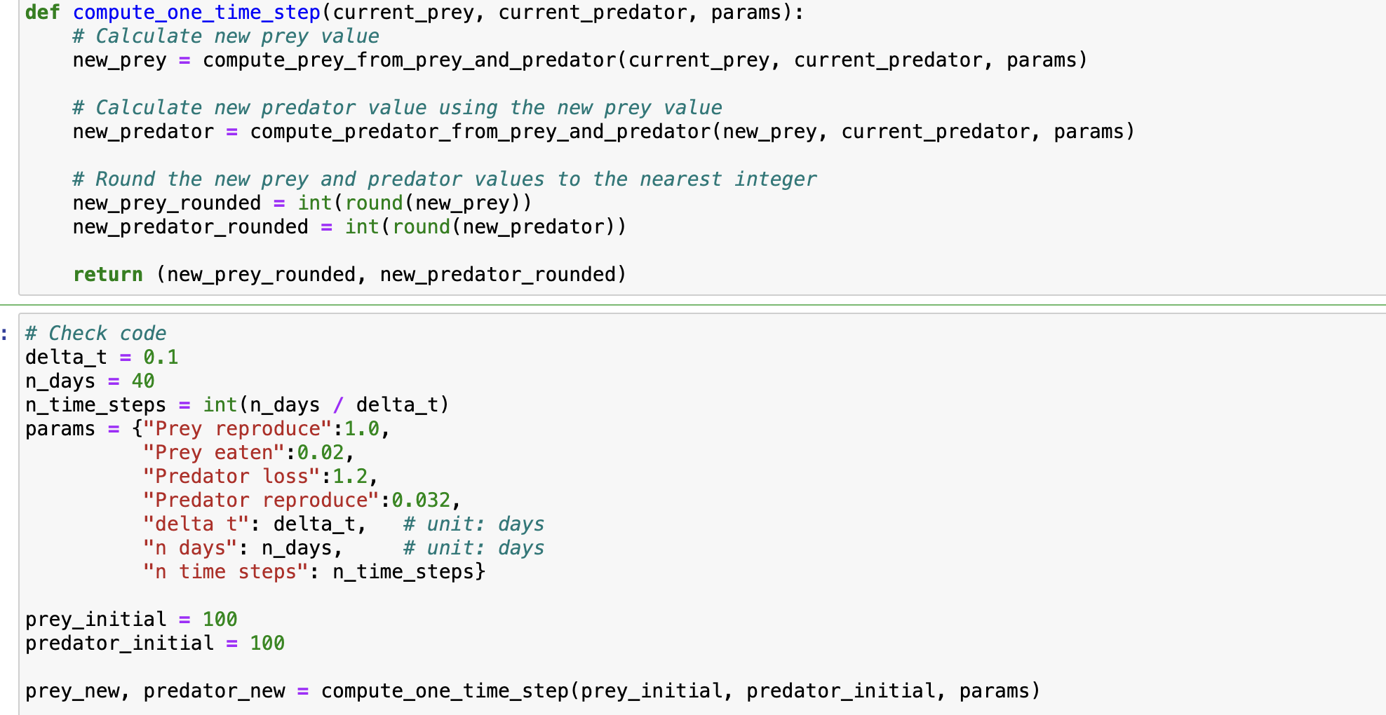  Using the code in picture 1 please combine/modify with the example