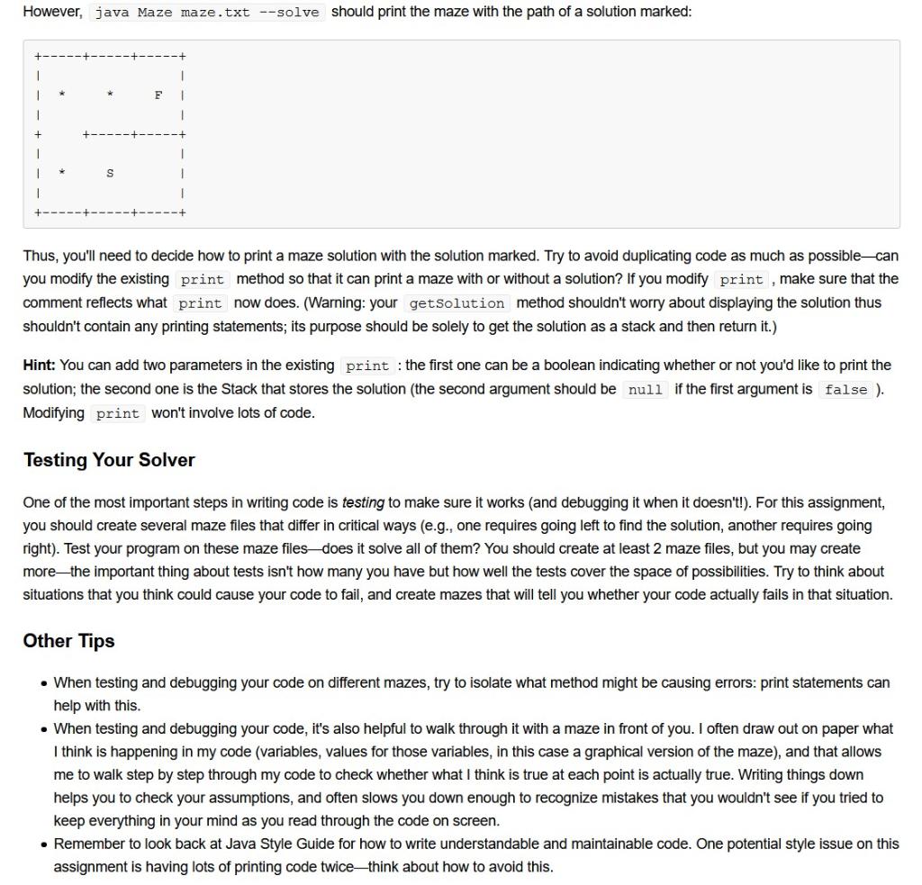 long. Thank you! The code that you write for this assignment will