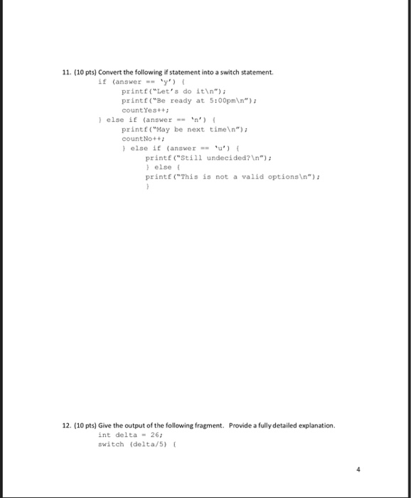 each pair of parentheses is redundant. 1. 2" (5 pts) write an
