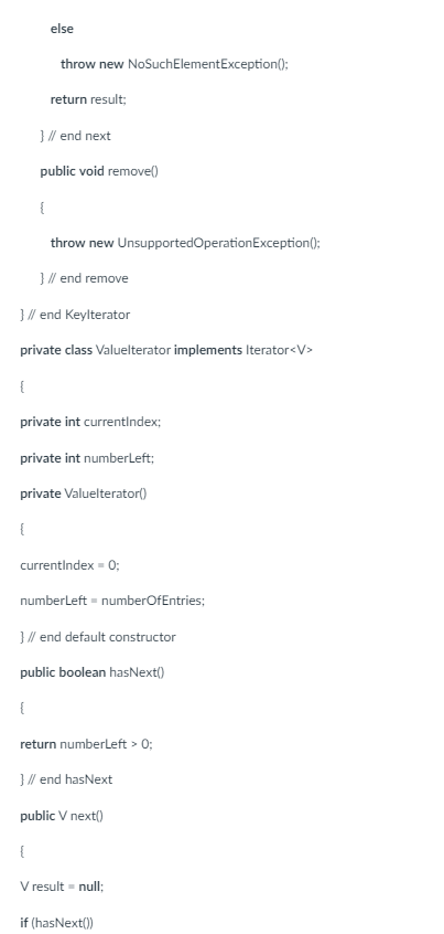 prime; // otherwise increase it until it is prime size int tableSize