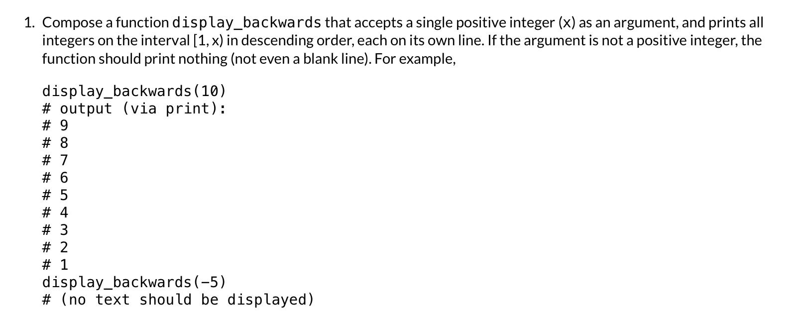  use python IDLE when providing your solution and answer everything above